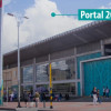 Foto del Portal 20 de Julio de TransMilenio en Bogotá.