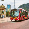 Foto de un bus de TransMilenio