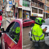 Foto de operativos en Usme al sur de Bogotá, contra el malparqueo.