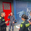 Foto de funcionarios del Distito en un operativo de control 