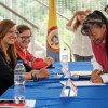 Foto de la instalación del Consejo Distrital de Vendedoras y Vendedores Informales en Bogotá.