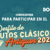 Imagen de la Convocatoria del Desfile de Autos Clásicos y Antiguos 2026.