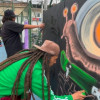 Así se vivió Circuitos Artísticos al Parque barrio Los Caches en Bogotá.