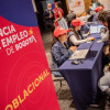 Foto de una feria de empleo en Bogotá 2026.