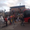 Foto de manifestación en Bogotá.