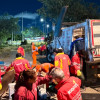 Foto de del operativo que permitió la intervención 95 m² de espacio público en Barrios Unidos en Bogotá.