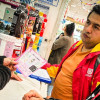 Foto de charlas de prevención de cáncer de seno o cáncer de mama en Bogotá.