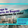 Imagen de la pieza gráfica que promociona el sorteo de la Lotería de Bogotá 