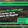 Pieza gráfica sobre la Lotería de Bogotá 
