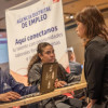Foto de una feria de empleo en Bogotá 2026.