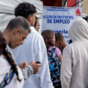 Foto de una feria de empleo en Bogotá 2026.