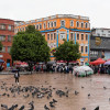 Foto de San Victorino, en el centro de Bogotá.