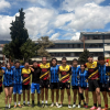 Foto de un equipo de rugby de Bogotá