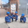 Falsos operarios de una empresa de telecomunicaciones. 