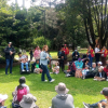 Foto de una jornada de bienestar en el Jardín Botánico