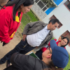 Foto de funcionarios del Distrito en un recorrido en un barrio de la localidad de Fontibón
