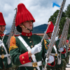 Banda de guerra en desfile del Ejército.