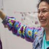 Mujer con un emprendimiento.