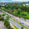 Foto de una vía de Bogotá 