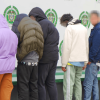Imagen de los delincuentes que conformaban la banda delincuencial 'Los Seguros', capturados.