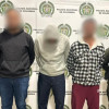 Tres capturados por extorsión