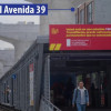 Foto de estación temporal Av. 39 
