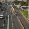 Foto de una vía de Bogotá 