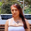 Laura, mujer víctima de violencia cuya vida cambió después de atreverse a denunciar a su agresor. 