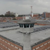 Foto panorámica de la Cárcel Distrital de Bogotá.