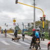 Foto de una vía de Bogotá 