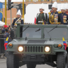 Militares durante el desfile del 20 de julio en Bogotá.