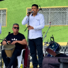 Foto de una banda musical de vallenato en Bogotá