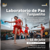 Imagen de la pieza gráfica que promociona un evento en la localidad de Tunjuelito