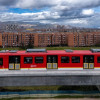 Foto de un tren del Metro 