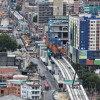 Foto de un frente de obra del Metro 