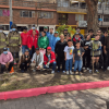 Comunidad, entidades distritales y voluntarios participan en jornada de recuperación del parque infantil del barrio La Alameda en Ciudad Bolívar
