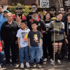 Comunidad, entidades distritales y voluntarios participan en jornada de recuperación del parque infantil del barrio La Alameda en Ciudad Bolívar