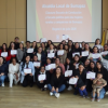 Imagen de las 32 mujeres que recibieron la formación en conducción