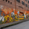 Foto que muestra un mural con la palabra 'La Perseverancia' 