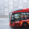 Foto de un bus de TransMilenio