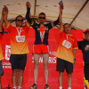 Foto de unos corredores de la localidad de San Criatóbal