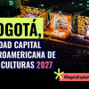 Imagen en letras Bogotá será Capital Iberoamericana de las Culturas 2027