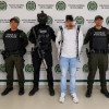 Foto de la captura en Bogotá de alias 'Luis Páez', cabecilla del 'Tren de Aragua'.