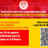 Imagen con código QR para donaciones en la cuenta de la Cruz Roja Colombiana para apoyar a los damnificados del terremoto. 