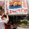 Foto de la Feria Ambiental de promoción del cuidado de la calidad del aire en Bogotá.