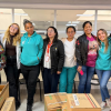 Foto de ciudadanos de la localidad de Los Mártires 