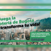 Pieza gráfica sobre la Lotería de Bogotá 