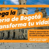 Imagen de la pieza gráfica que promociona el sorteo de la Lotería de Bogotá 