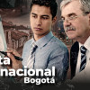 Foto de un grupo de personas en una charla en Bogotá.