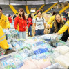 Foto de ayudas humanitarias de Bogotá para atención de terremoto.